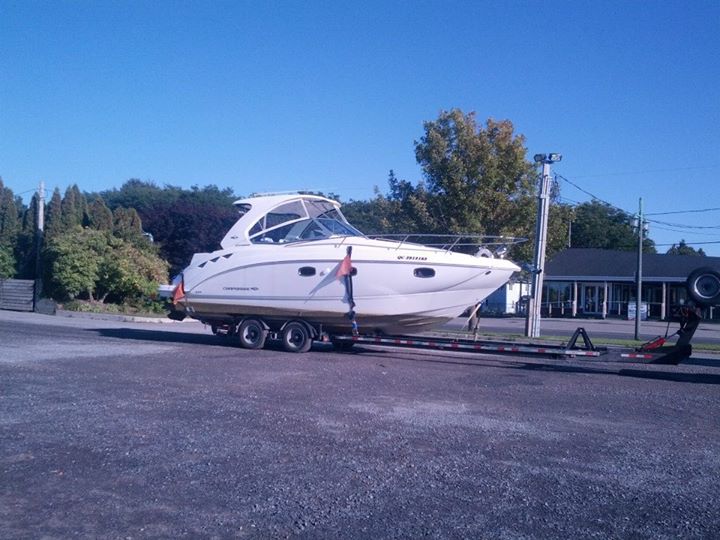 transport de bateaux Jonathan Langevin