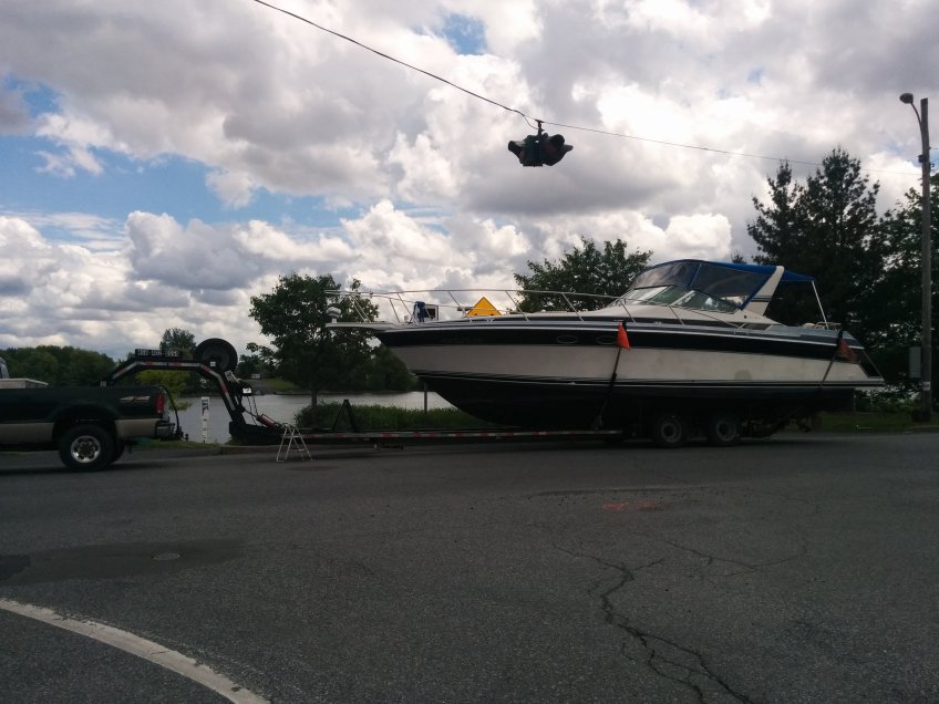 transport de bateaux Jonathan Langevin